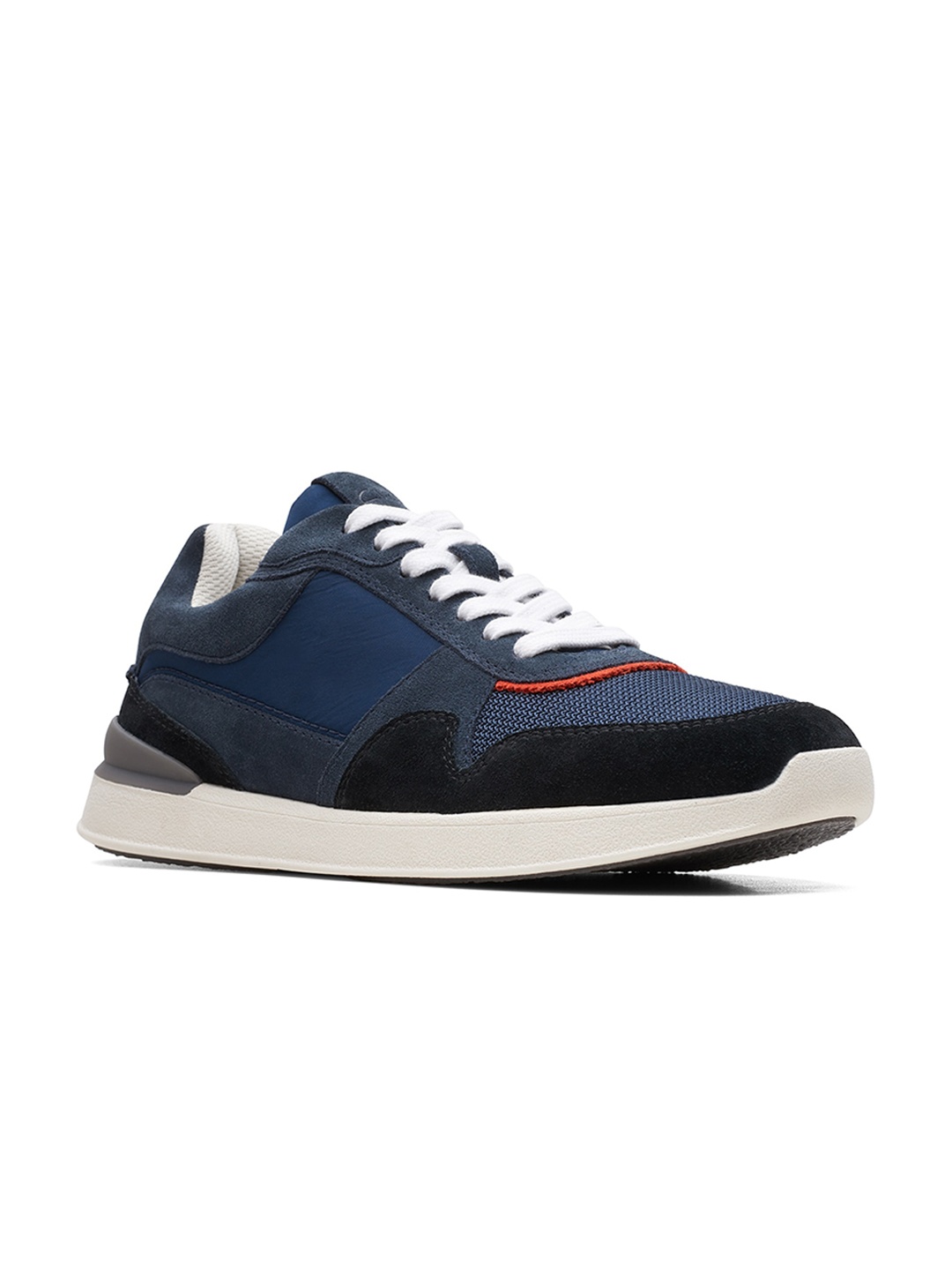 

Clarks Men Suede Comfort Insole Basics Sneakers, Navy blue