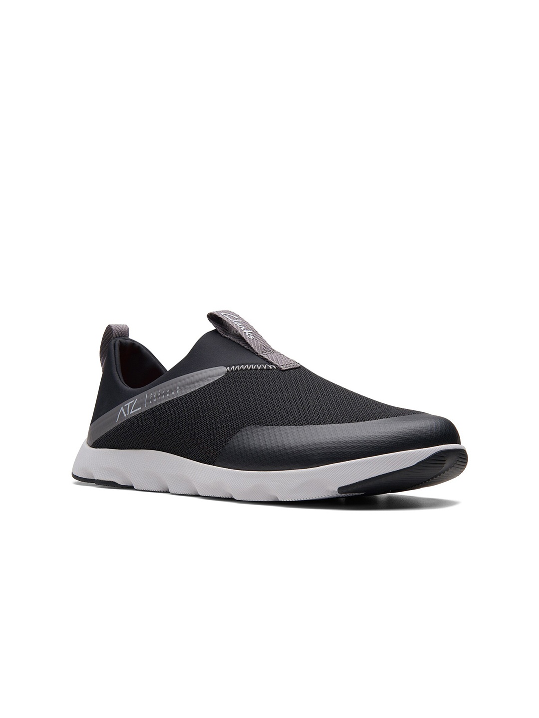 

Clarks Men Suede Slip-On Sneakers, Black