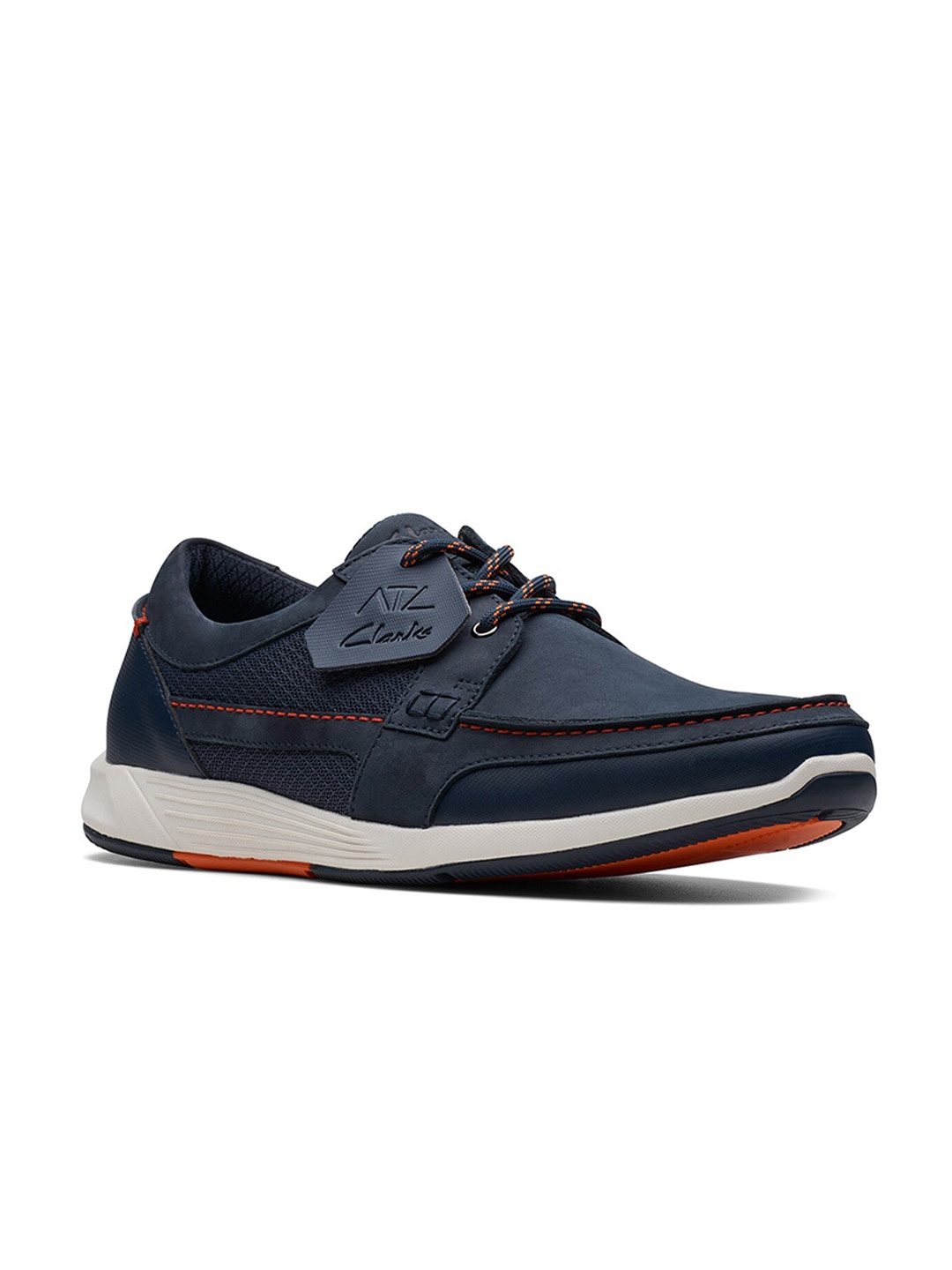 

Clarks Men ATL Sail West Nubuck Sneakers, Navy blue