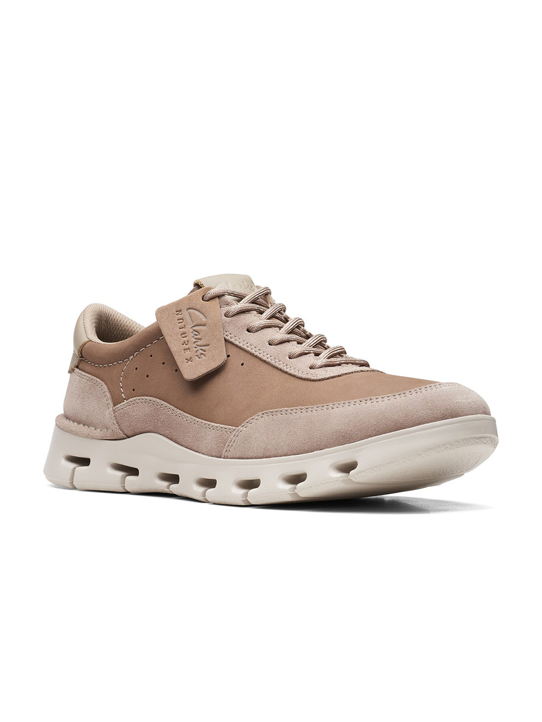 

Clarks Men Nubuck Lace-Up Sneakers, Brown