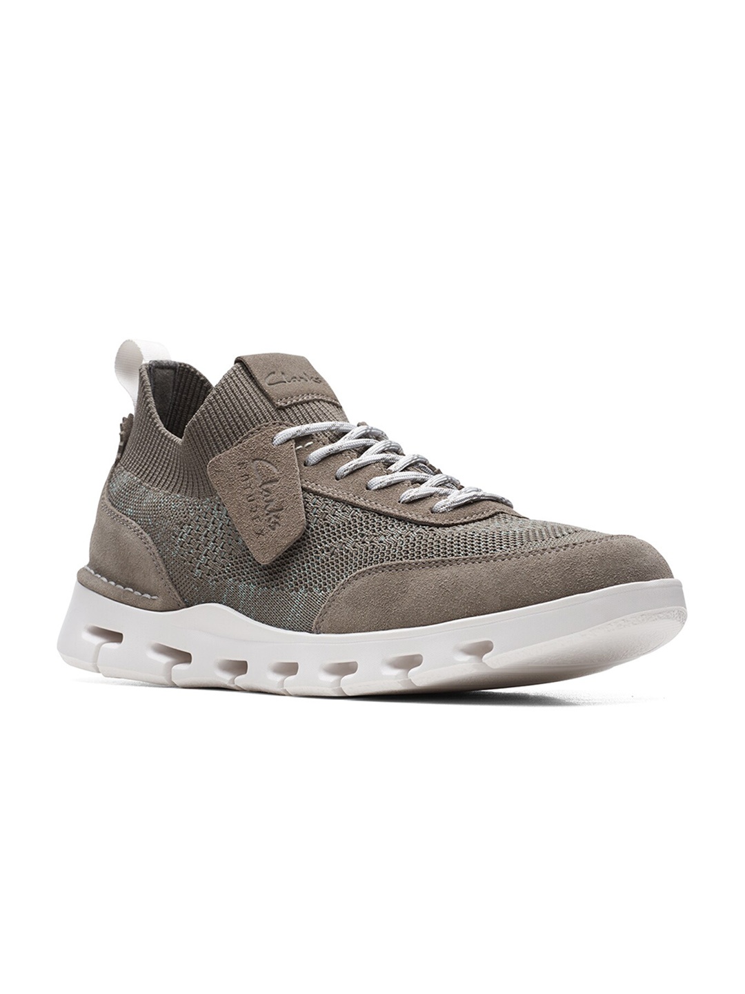 

Clarks Men Nature X Go Textile Sneakers, Grey