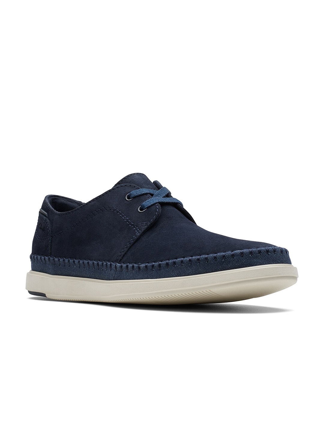 

Clarks Men Bratton Lo Suede Comfort Insole Sneakers, Navy blue