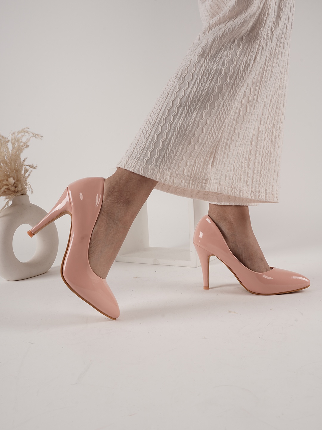 

DressBerry Pumps Regular Stiletto Heels, Orange