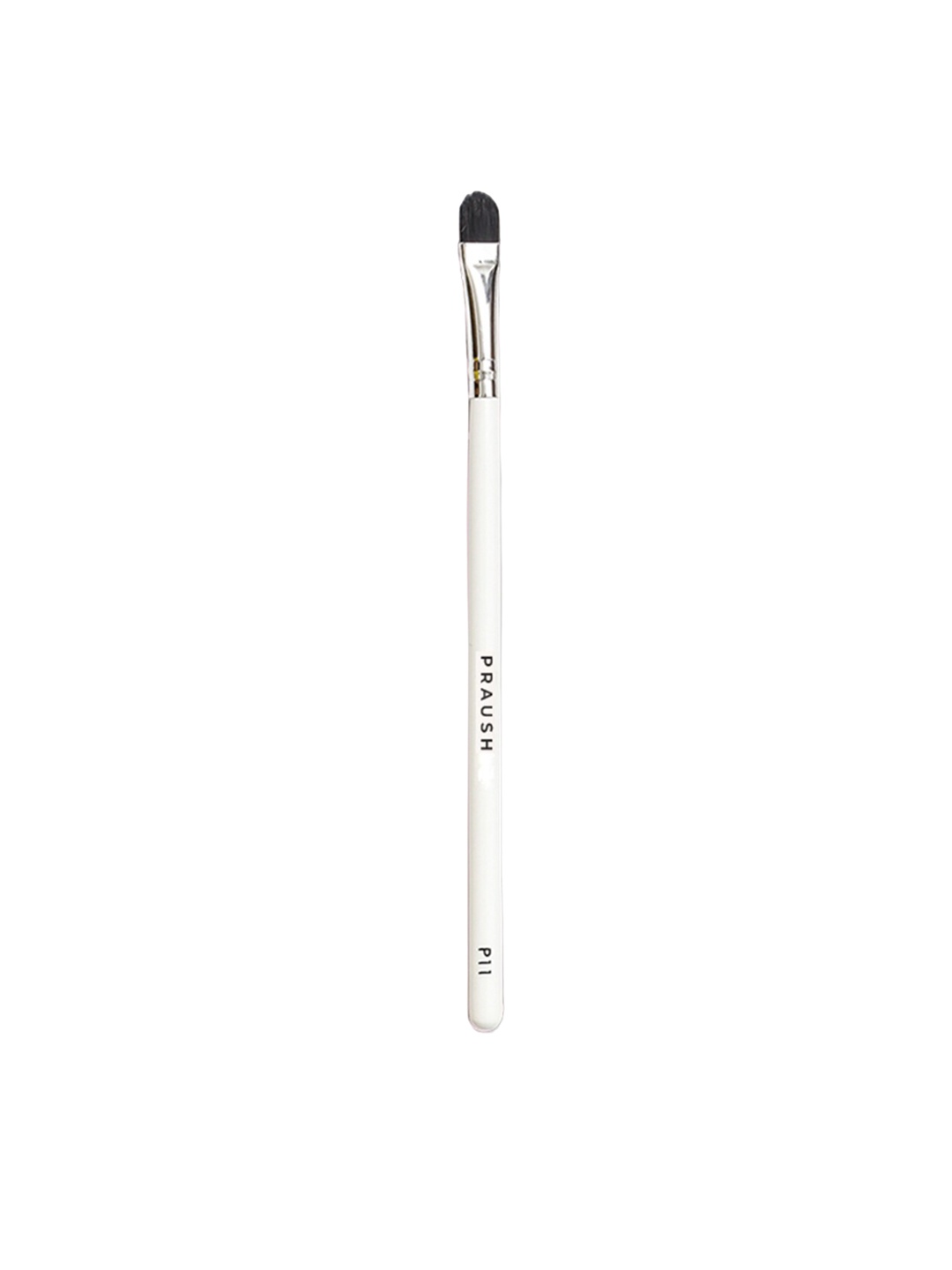 

Praush Flat Synthetic Cut Crease Eye Brush - P11, White