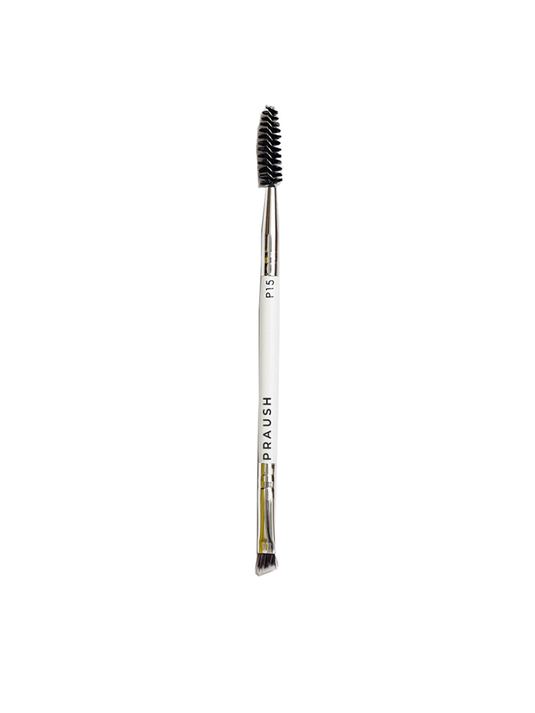 

Praush Cruelty Free & Vegan P15 Brow Spoolie & Angled Brow Brush Bundle - White