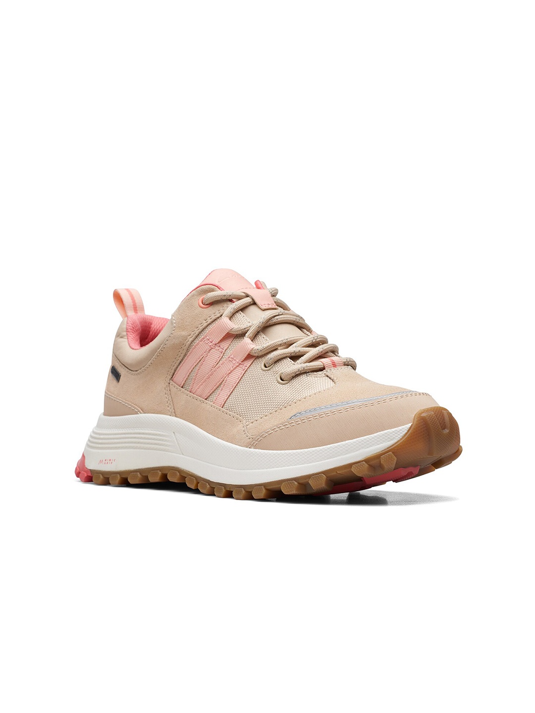 

Clarks Women Lace-Up Sneakers, Brown