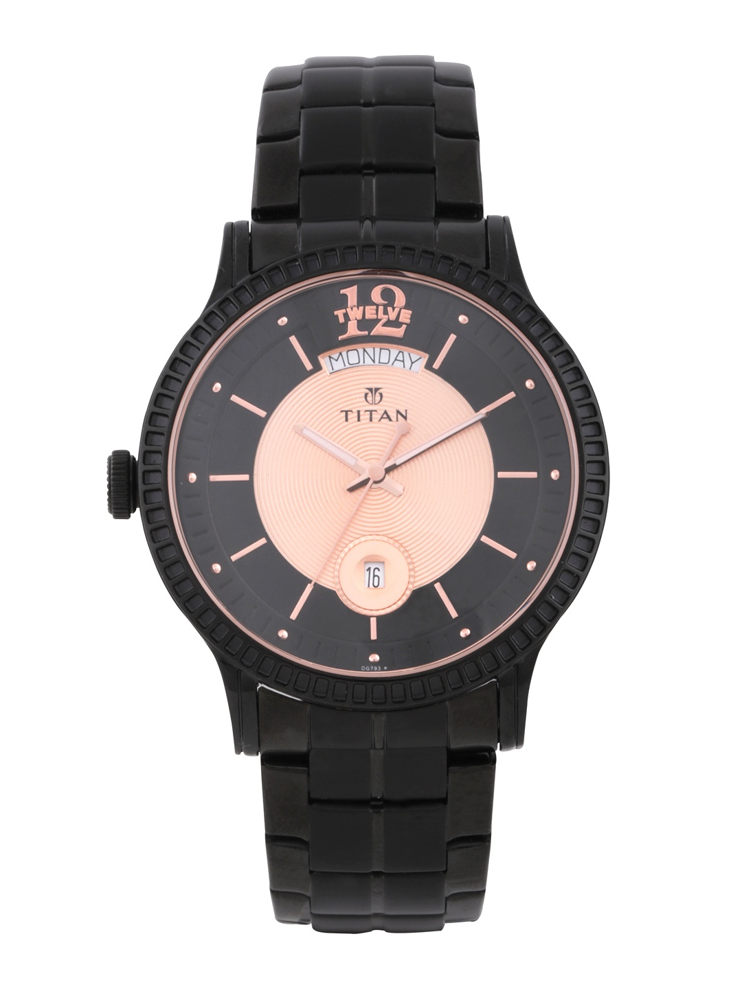 

Titan Regalia Sovereign Men Black Analogue watch NL1751NM01