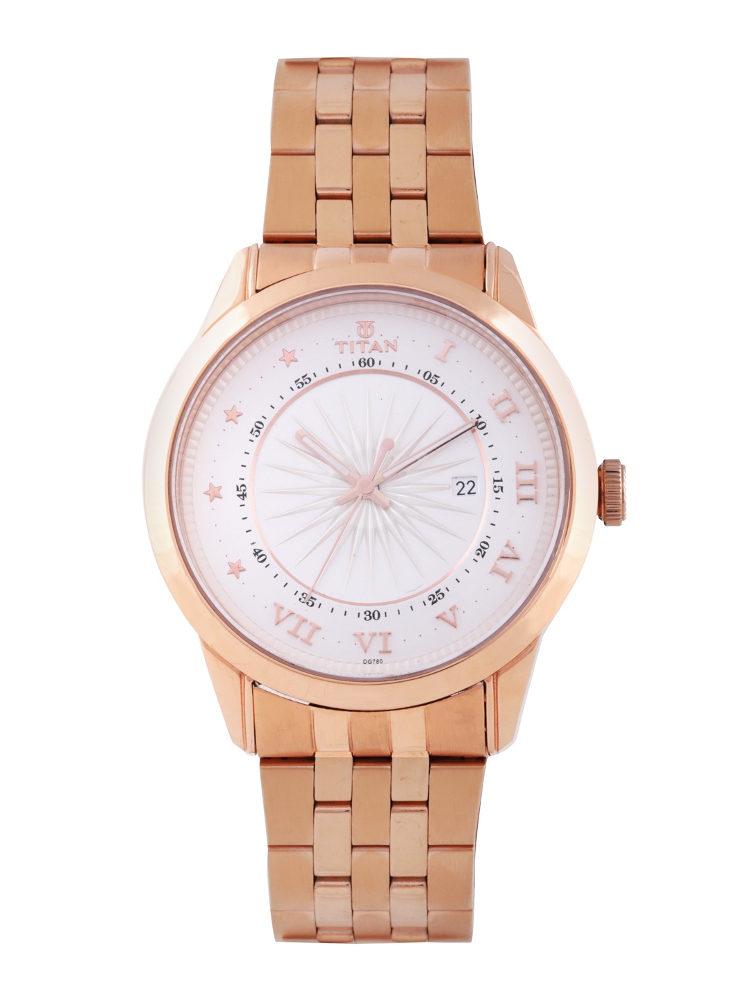 

Titan Men White Analogue Watch 1752WM01