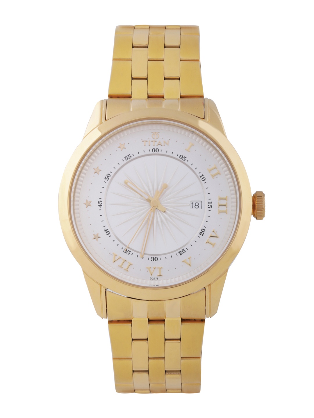 

Titan Regalia Sovereign Men White Analogue watch NL1752YM01