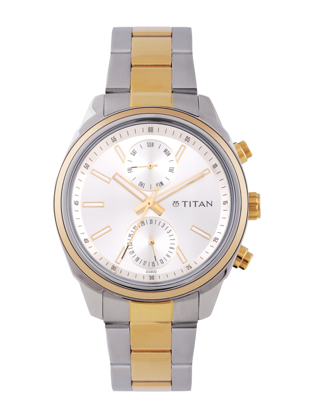 

Titan Men Steel Analogue Watch 1733BM01