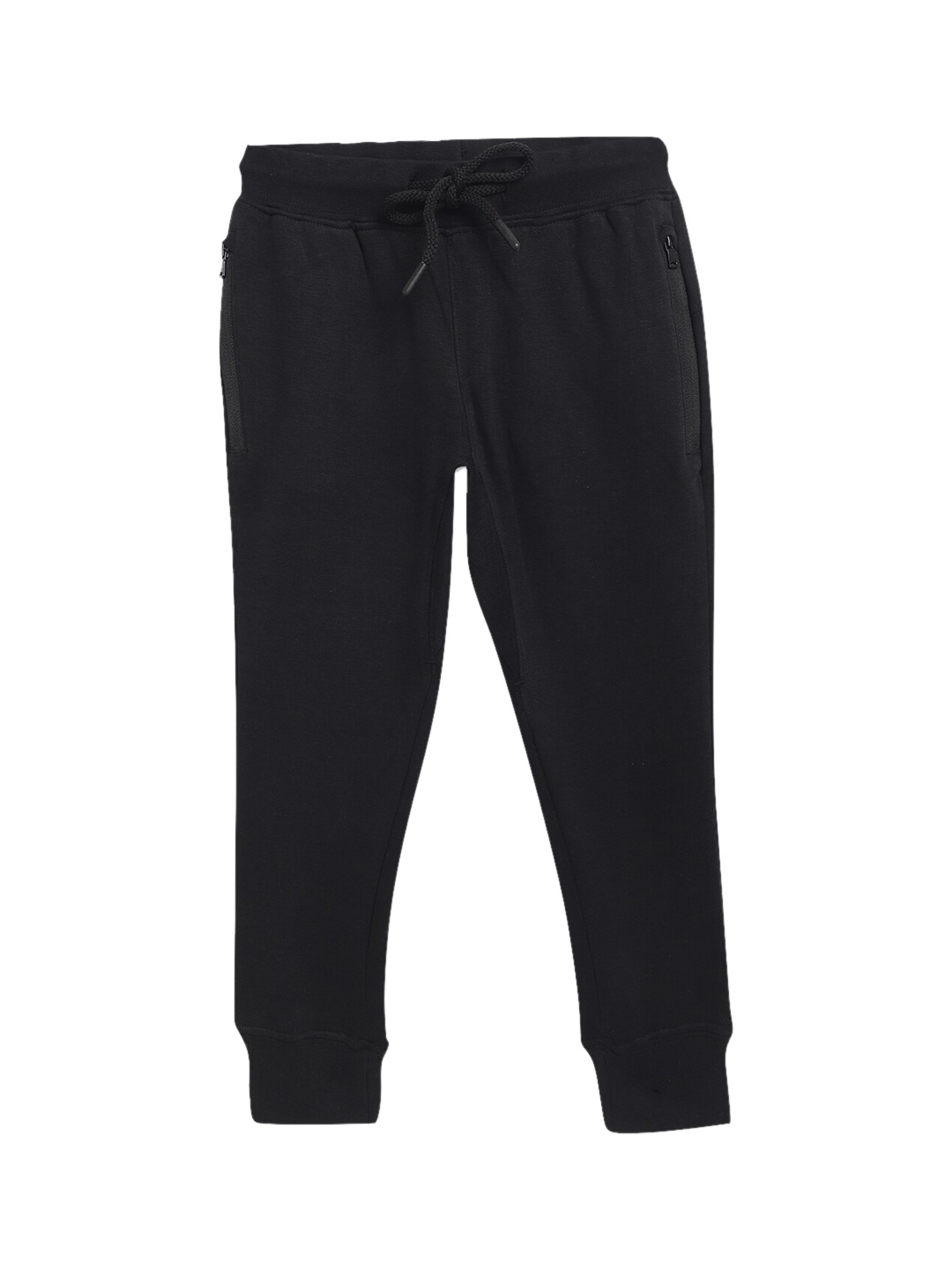 

Cantabil Boys Regular Fit Cotton Joggers, Black