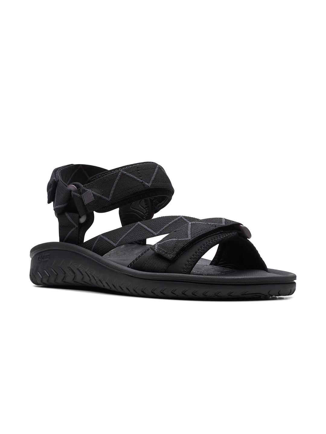 

Clarks Men Open Toe Sports Sandals, Black