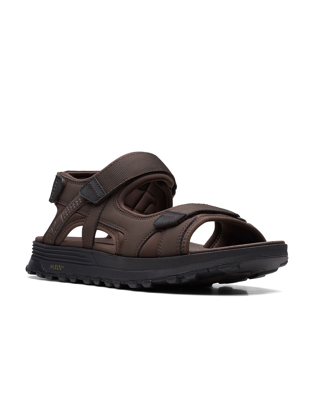

Clarks Men Textile Sports Sandals, Brown