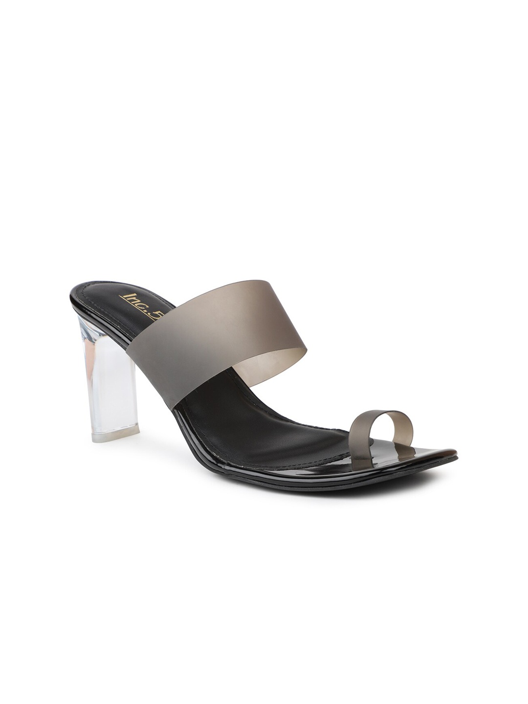 

Inc 5 Women One Toe Block Heels, Black