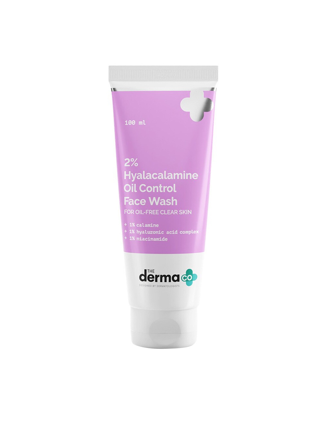 

The Derma co. 2% Hyalacalamine Oil Control Face Wash with Niacinamide - 100 ml, Pink
