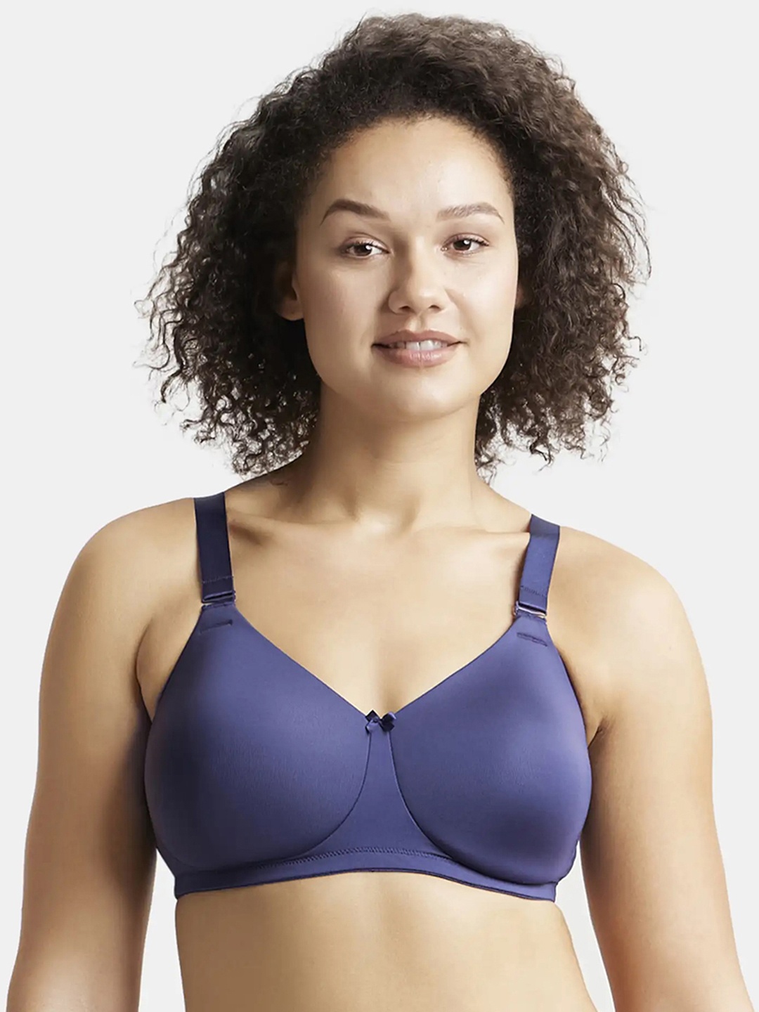 

Jockey Wirefree Padded Full Coverage Multiway Styling Plus Size Bra-1829, Navy blue
