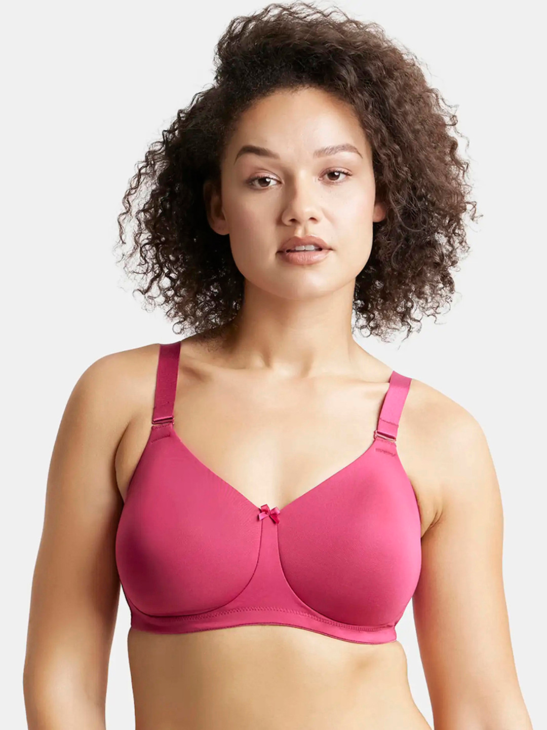 

Jockey Wirefree Padded Full Coverage Multiway Styling Plus Size Bra-1829, Red