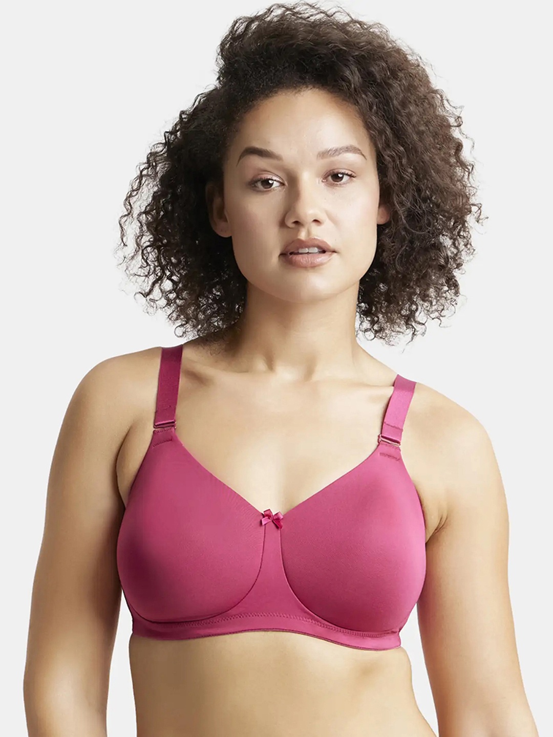 

Jockey Wirefree Padded Full Coverage Multiway Styling Plus Size Bra-1829, Red