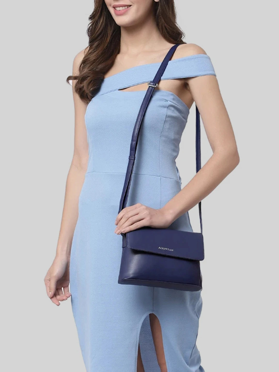 AQUATAN PU Structured Sling Bag