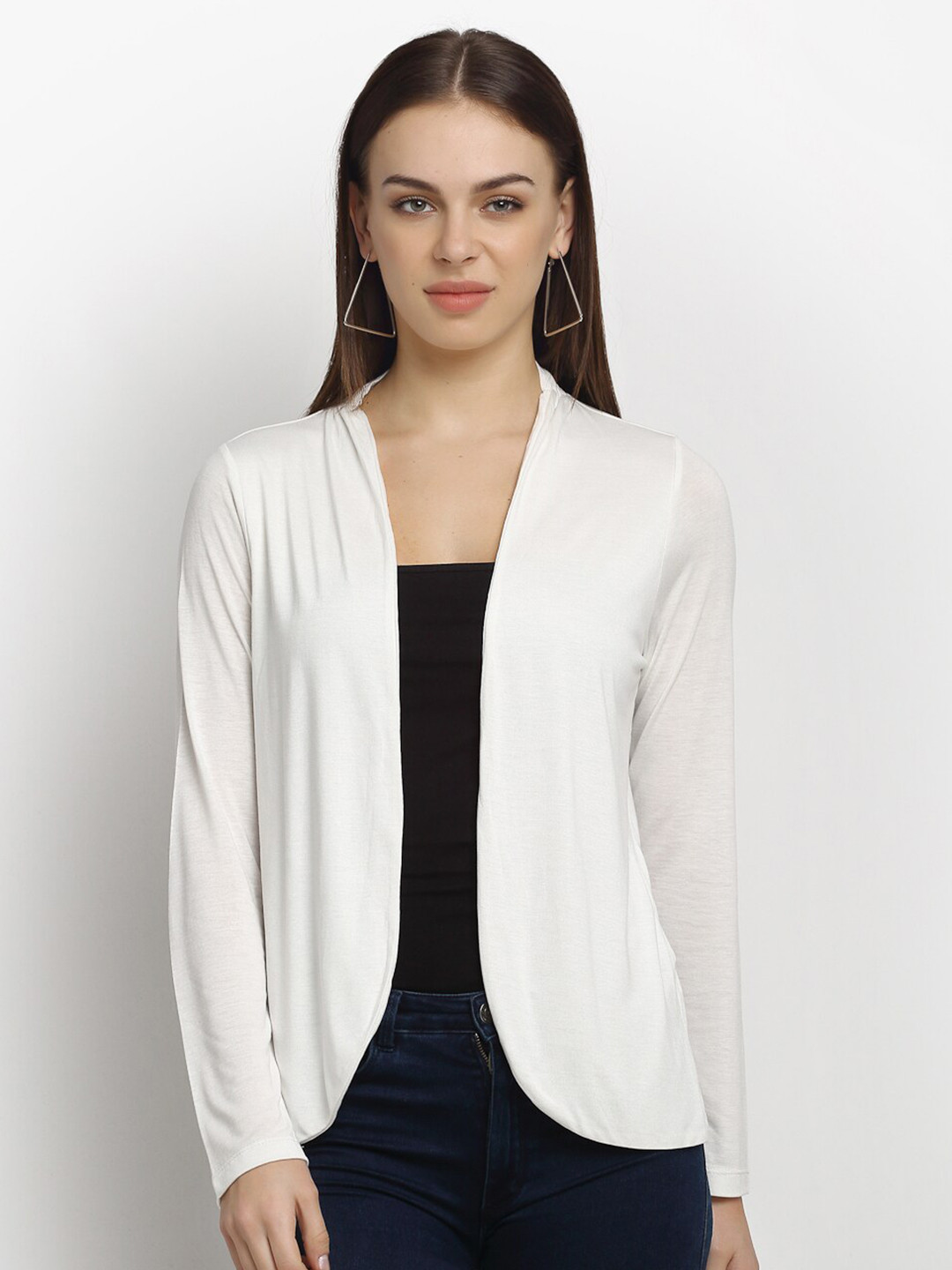 

Rute Women Open Front Shrug, Off white