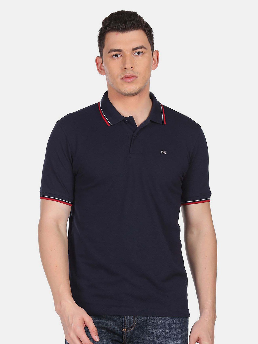 

Arrow Sport Polo Collar Short Sleeves T-shirt, Blue