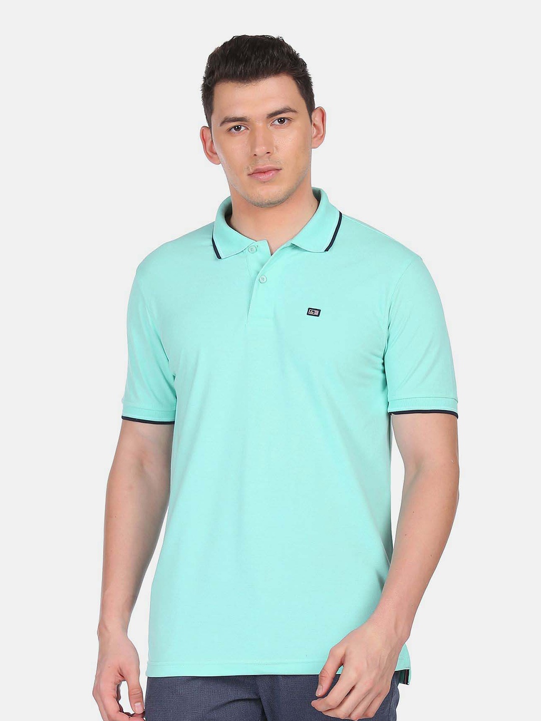 

Arrow Sport Polo Collar T-shirt, Blue