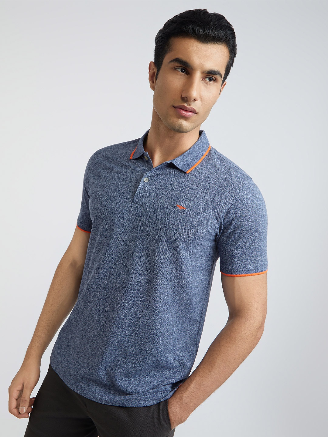 

Park Avenue Polo Collar Slim Fit T-shirt, Blue