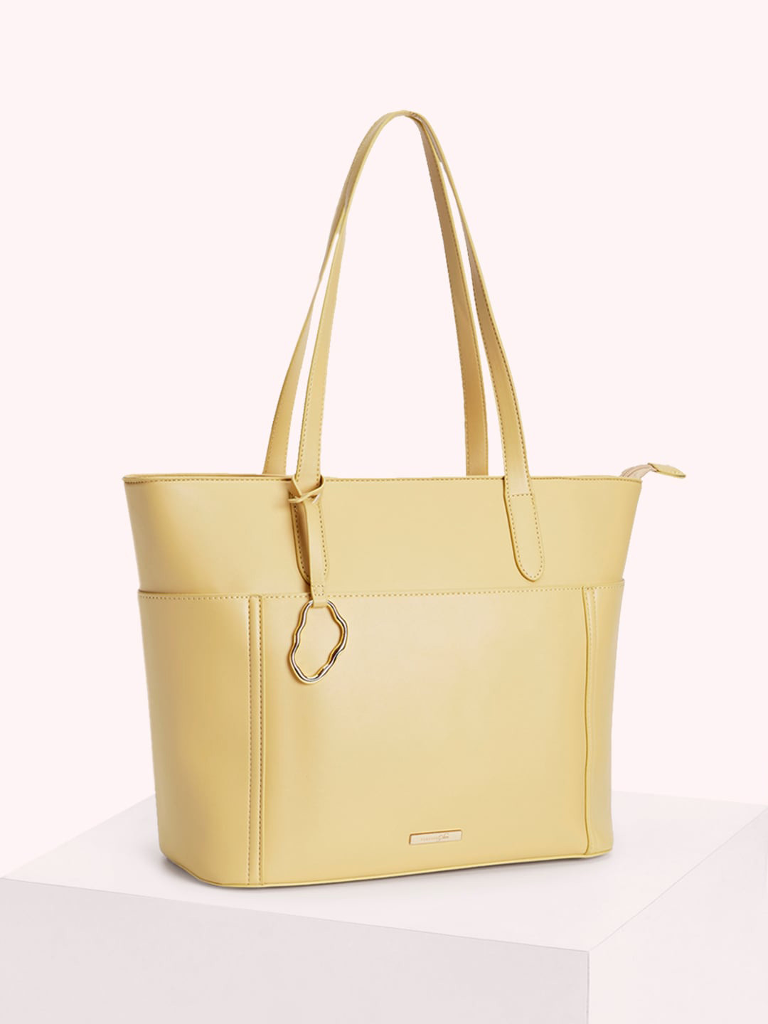 

Forever Glam by Pantaloons Oversized Shopper Shoulder Bag, Yellow
