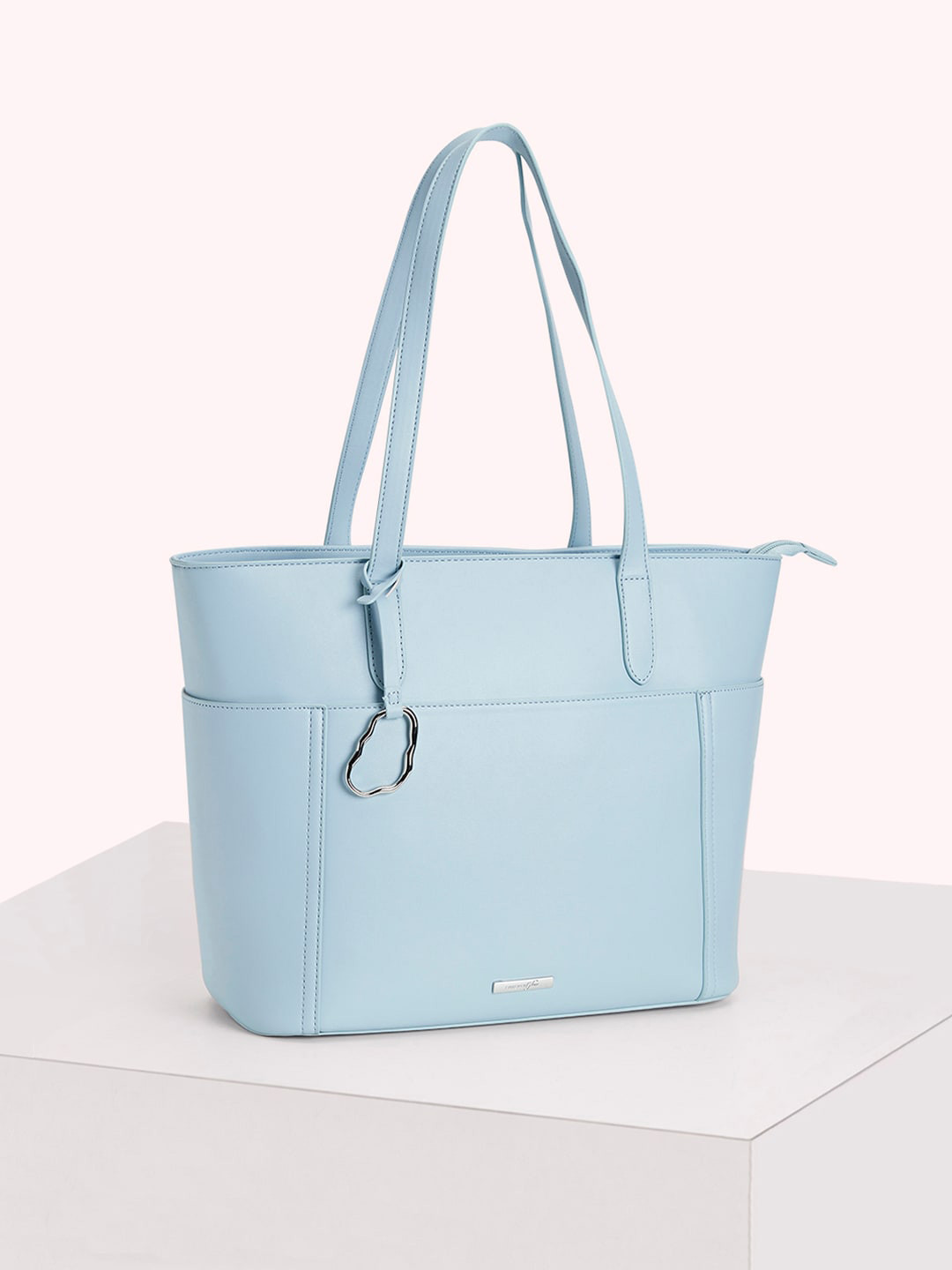 

Forever Glam by Pantaloons Oversized Shopper Shoulder Bag, Blue