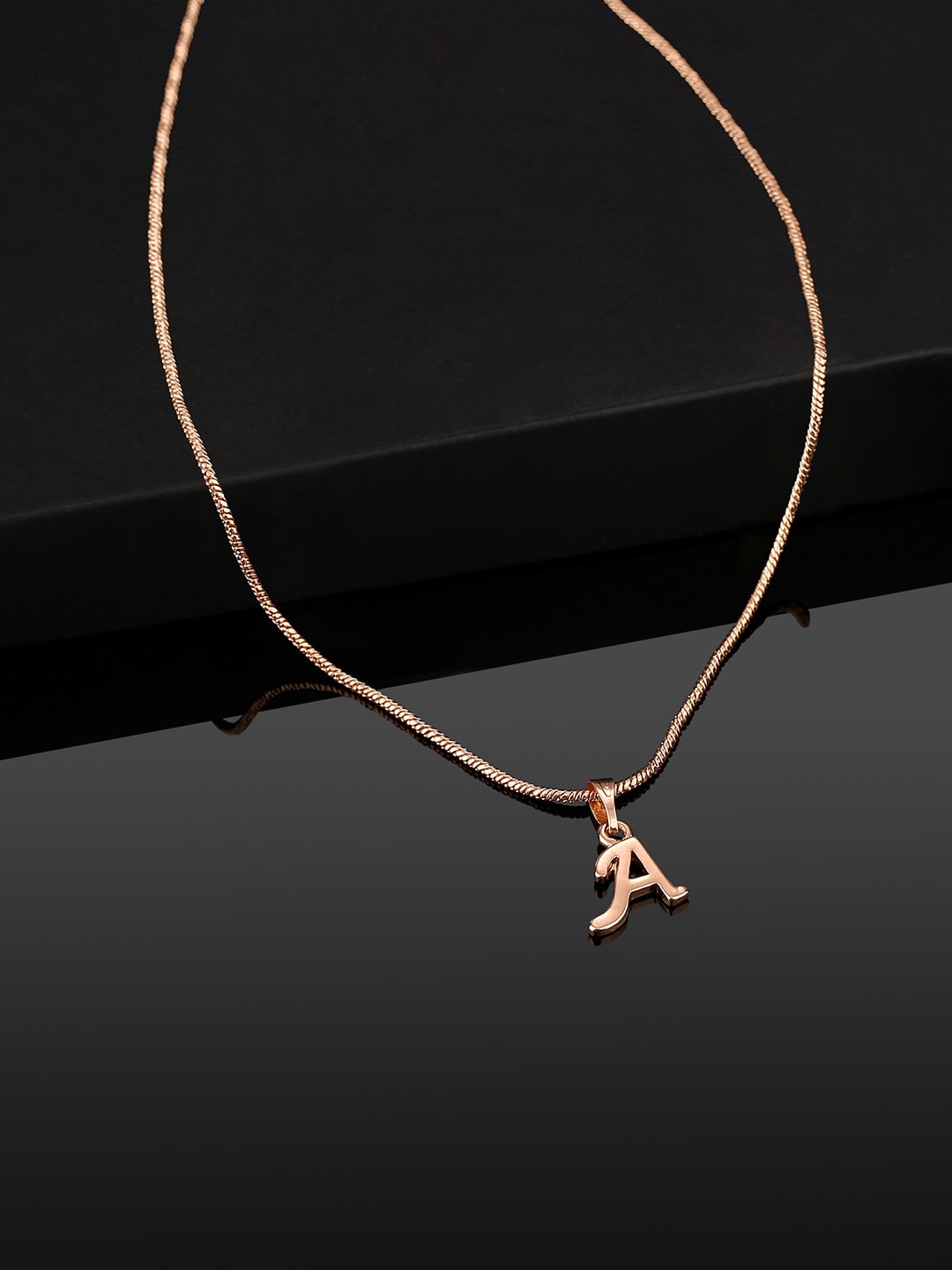 

Estele Rose Gold-Plated Pendant With Chain