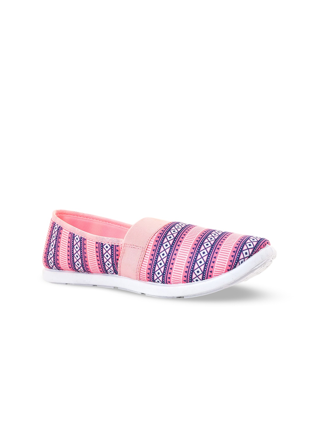 

Khadims Women Printed Slip On Espadrilles, Pink