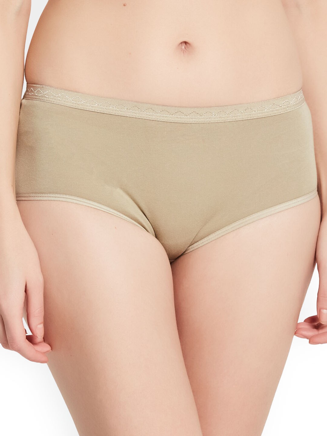 

UNMADE Women High-Rise Hipster Briefs, Green