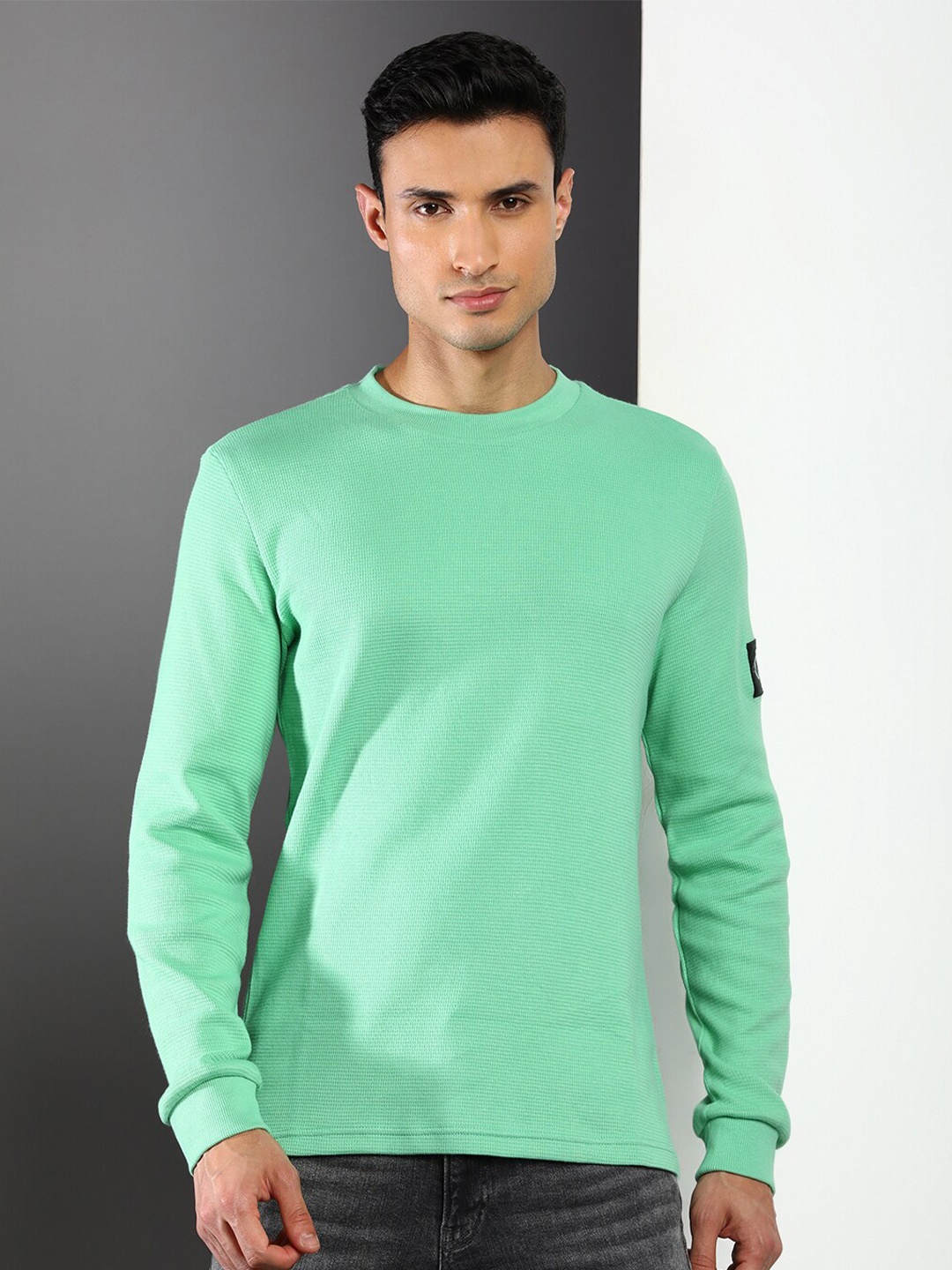 

Calvin Klein Jeans Slim Fit Organic Cotton T-shirt, Green