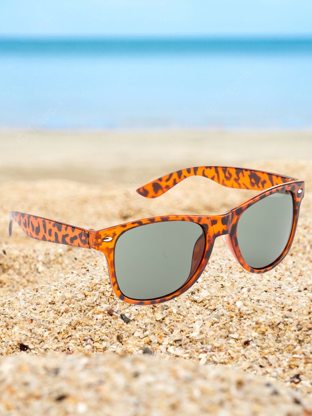 

EPICINK hob Wayfarer Sunglasses with UV Protected Lens EPSG-0240703, Brown