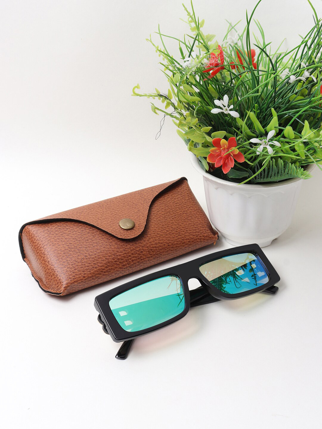 

EPICINK hob Wayfarer Sunglasses with UV Protected Lens EPSG-10884-07, Green