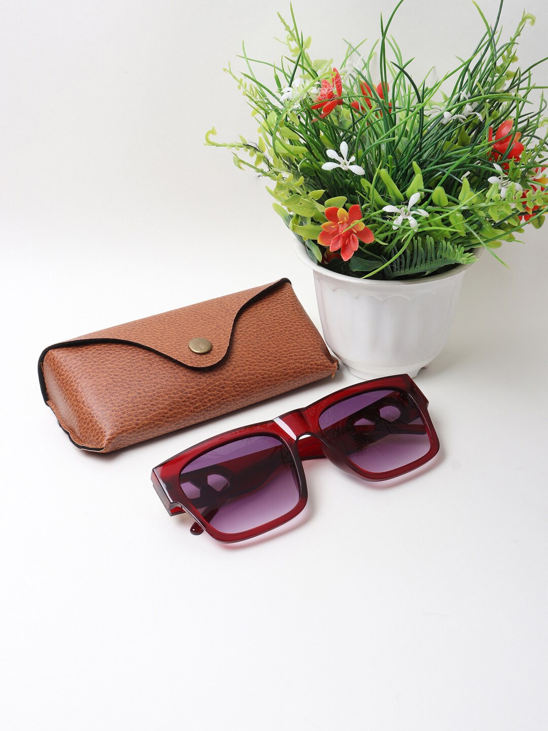 

EPICINK hob Wayfarer Sunglasses with UV Protected Lens EPSG-20219-08, Purple