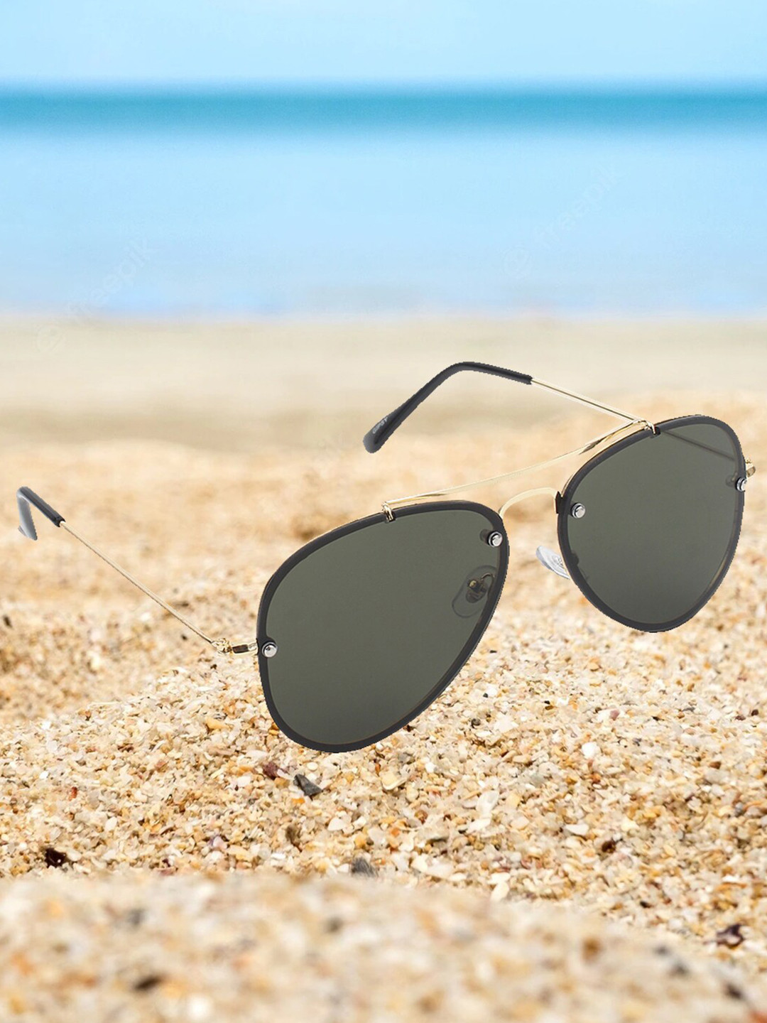 

EPICINK hob Wayfarer Sunglasses with UV Protected Lens EPSG-7908411, Black