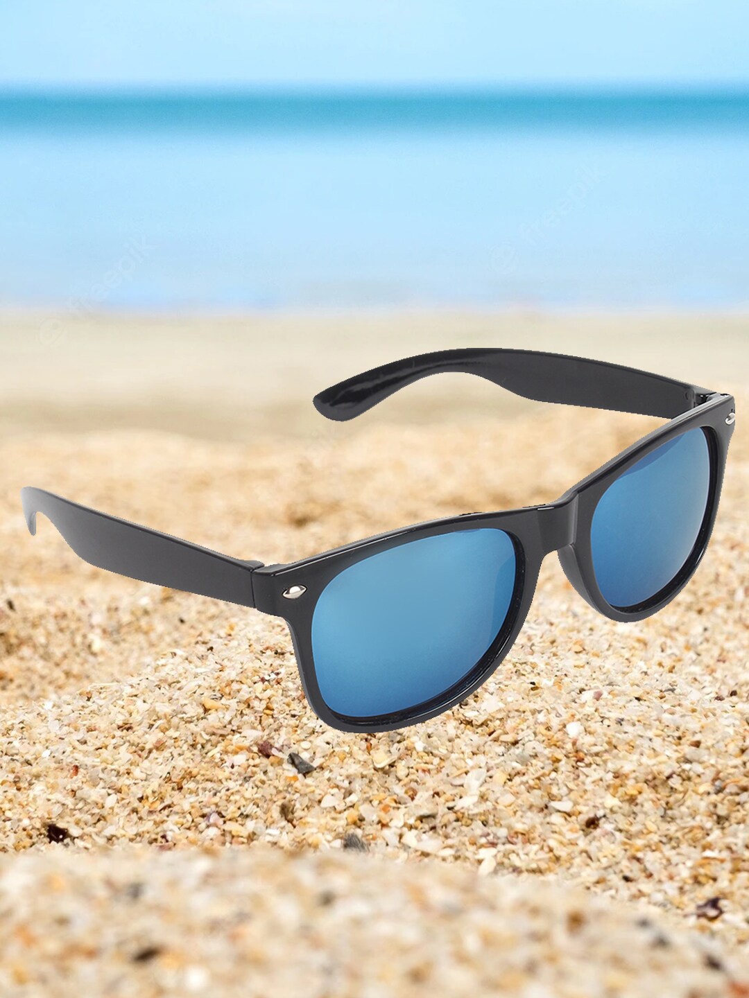 

EPICINK hob Wayfarer Sunglasses with UV Protected Lens EPSG-8223104, Black