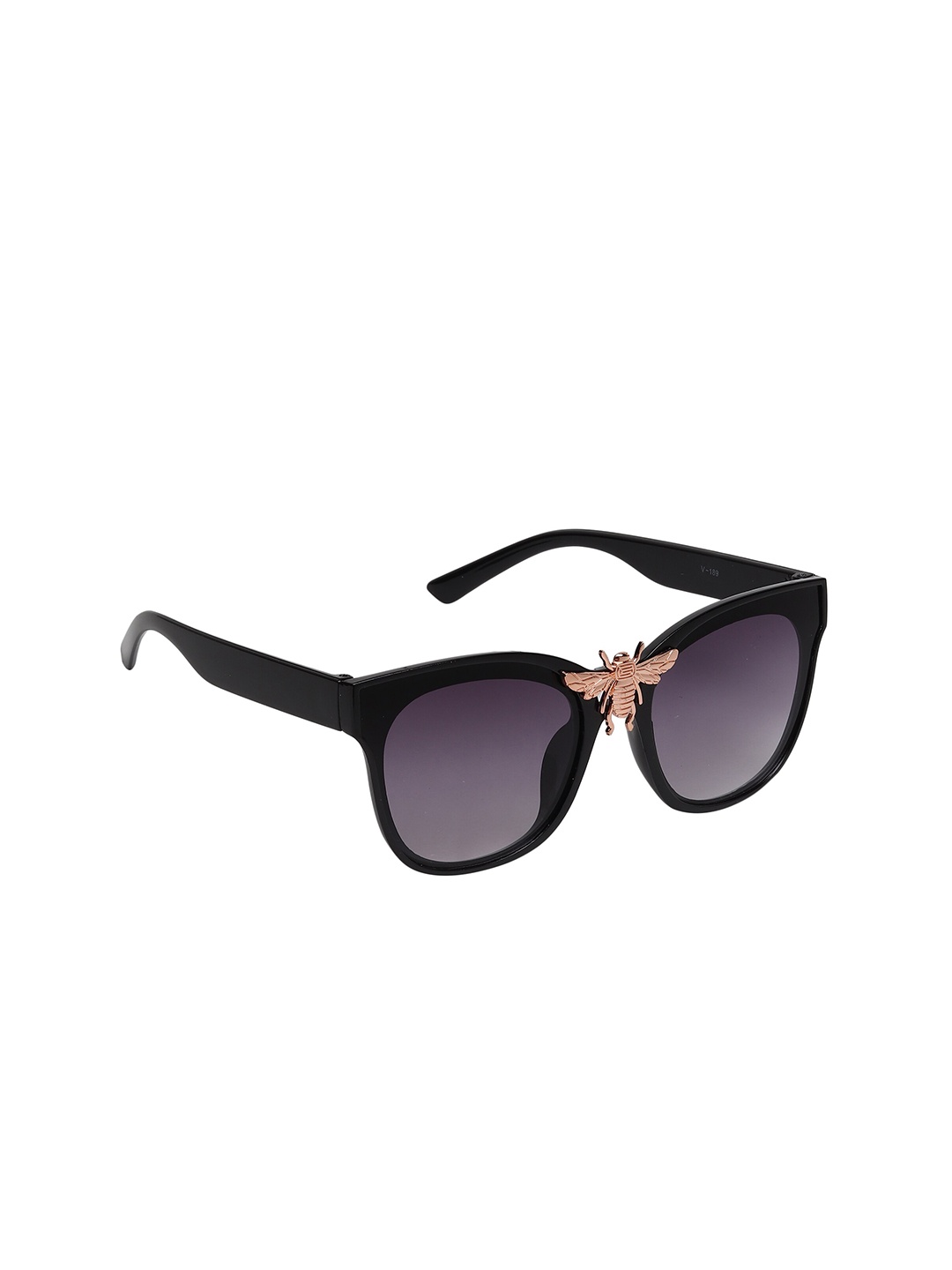

EPICINK hob Square Sunglasses with UV Protected Lens EPSG, Black