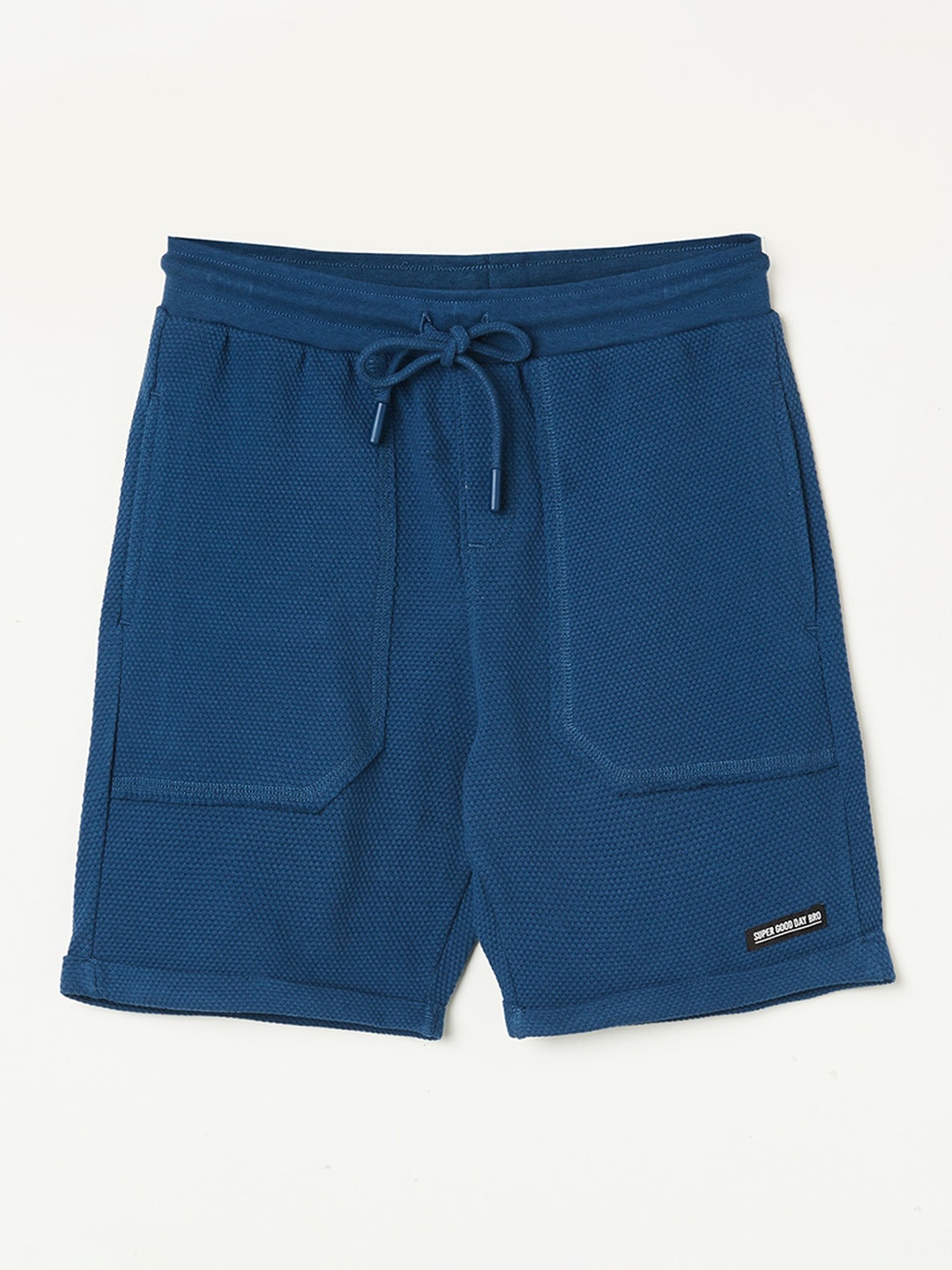 

Fame Forever by Lifestyle Boys Pure Cotton Shorts, Blue