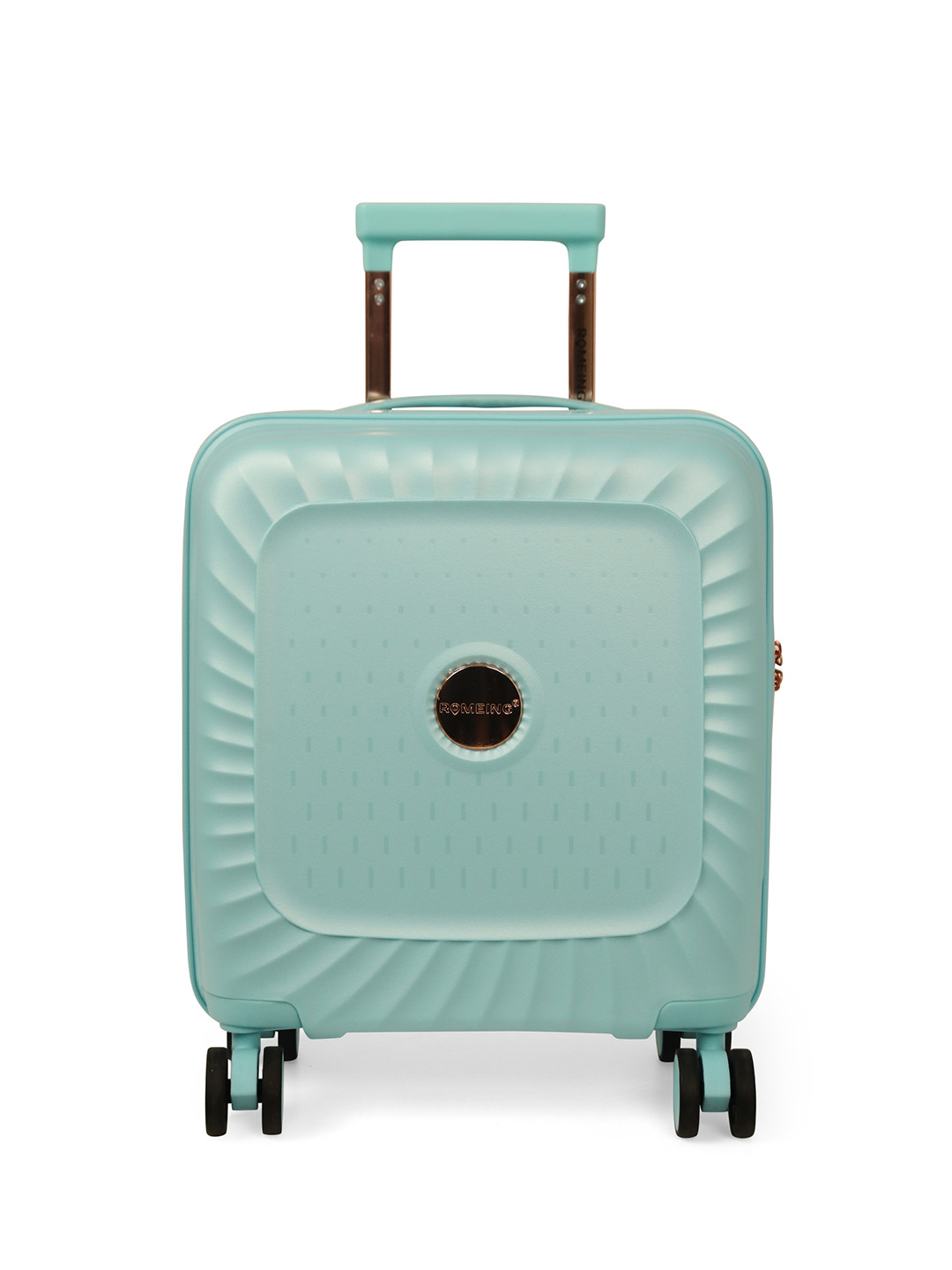 

ROMEING SICILY Textured Cabin Hard-Sided Trolley Bag, Sea green