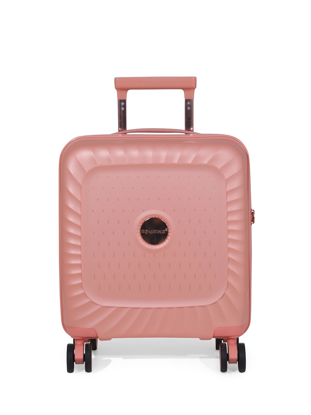 

ROMEING SICILY Textured Cabin Hard-Sided Trolley Bag, Pink