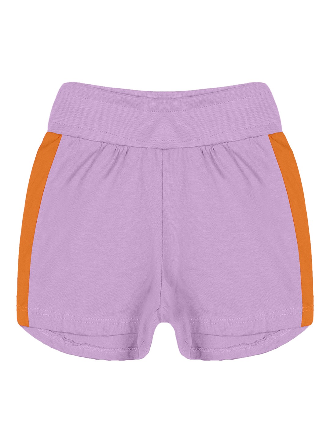 

KiddoPanti Girls Pure Cotton Hot Shorts, Purple