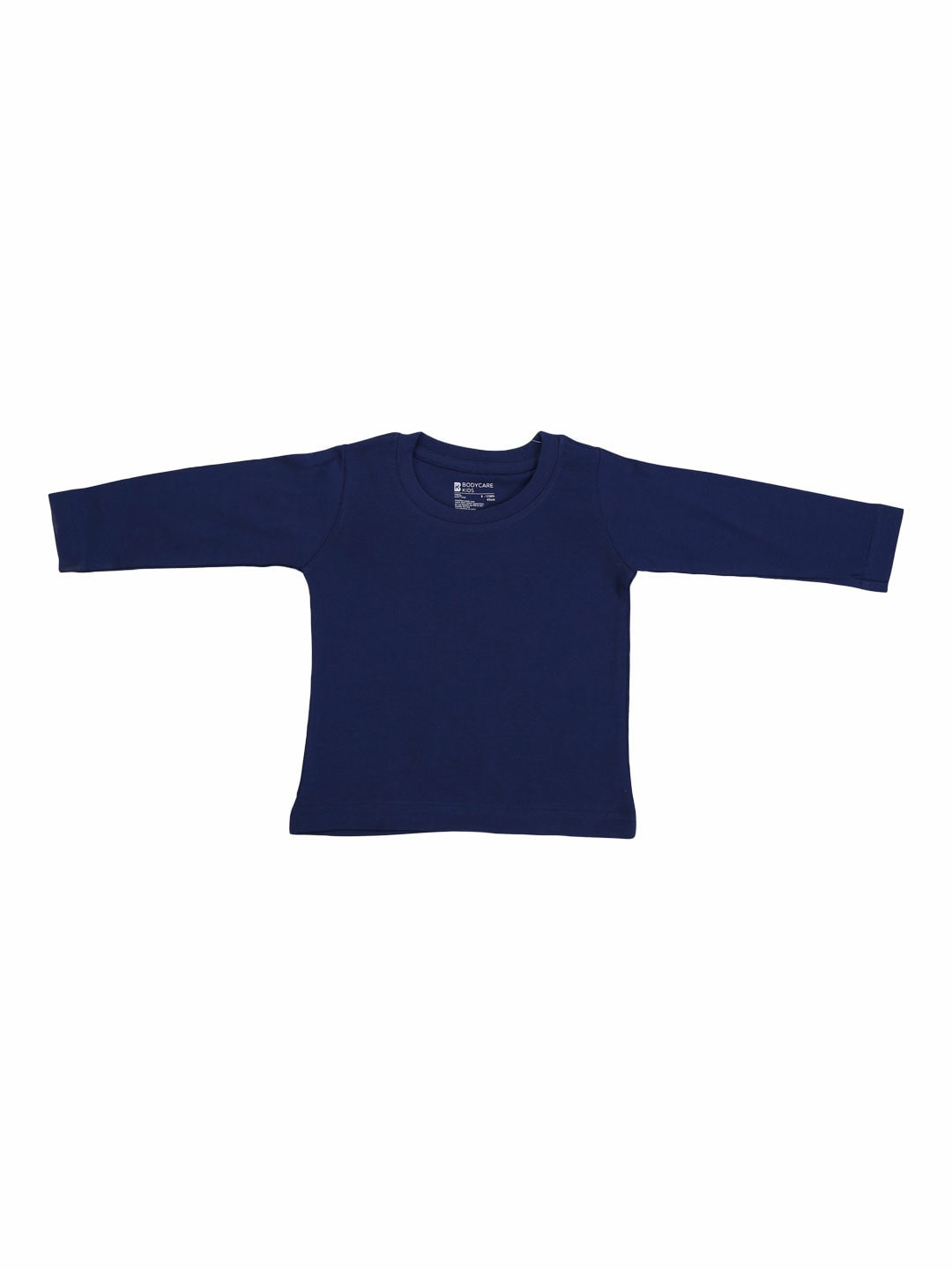 

Bodycare Kids Boys Long Sleeve Round Neck Casual Cotton T-shirt, Navy blue