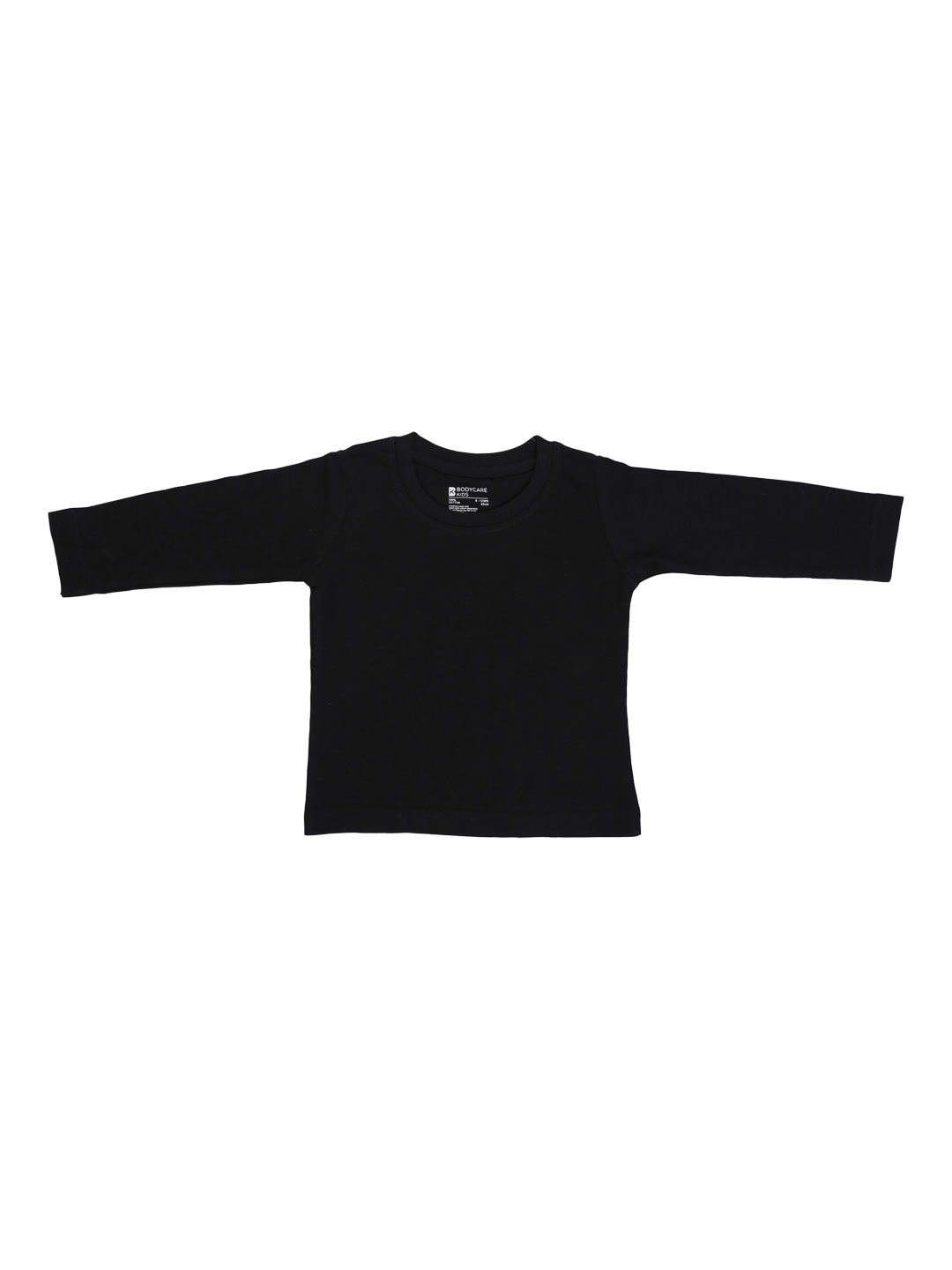 

Bodycare Kids Boys Round Neck Cotton T-shirt, Black