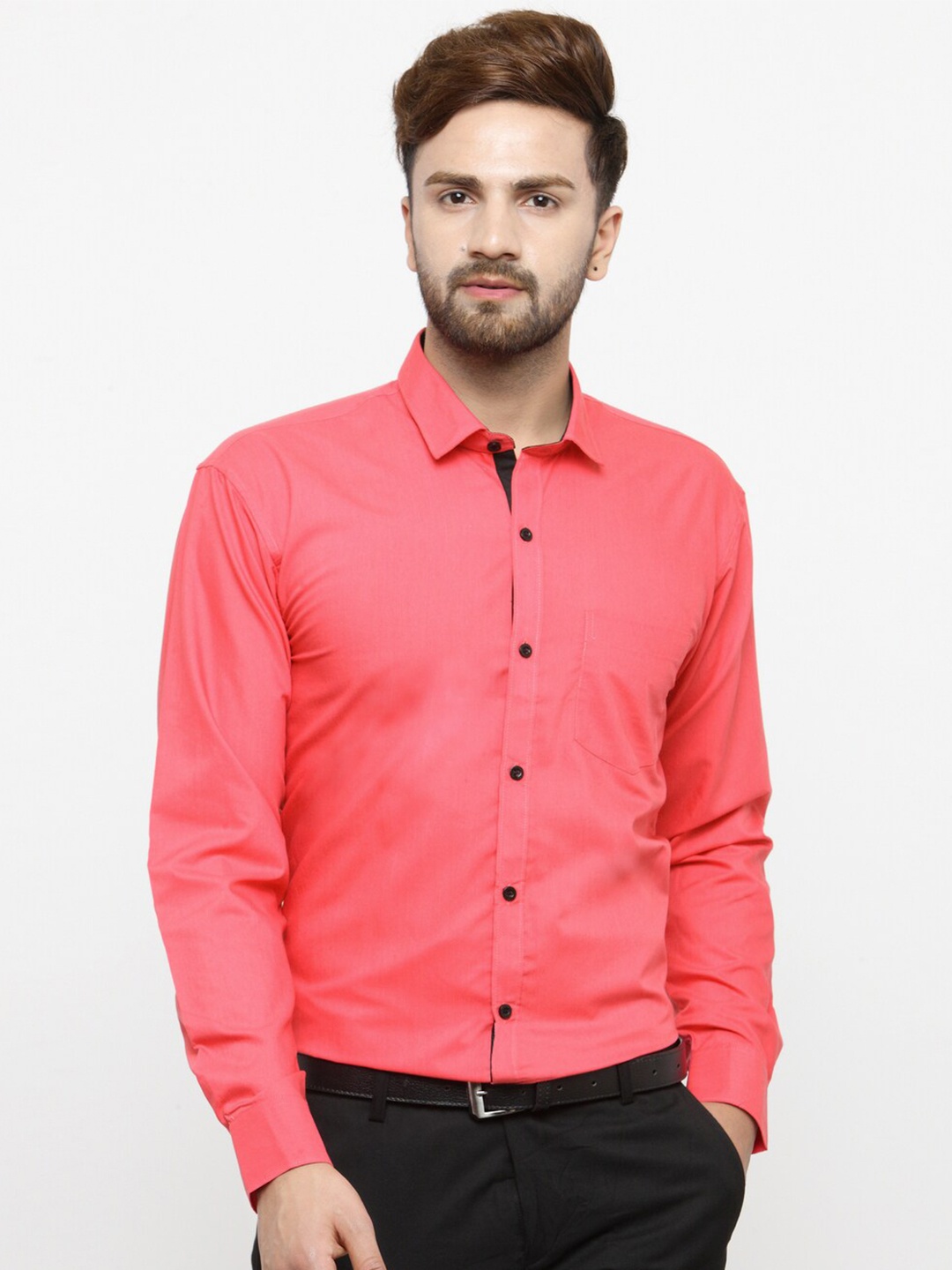 

JAINISH Classic Formal Shirt, Coral