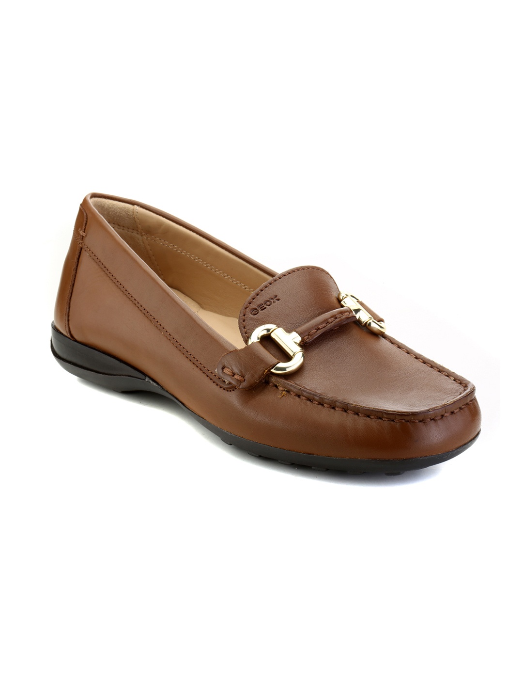 

Geox Women Tan Brown Loafers