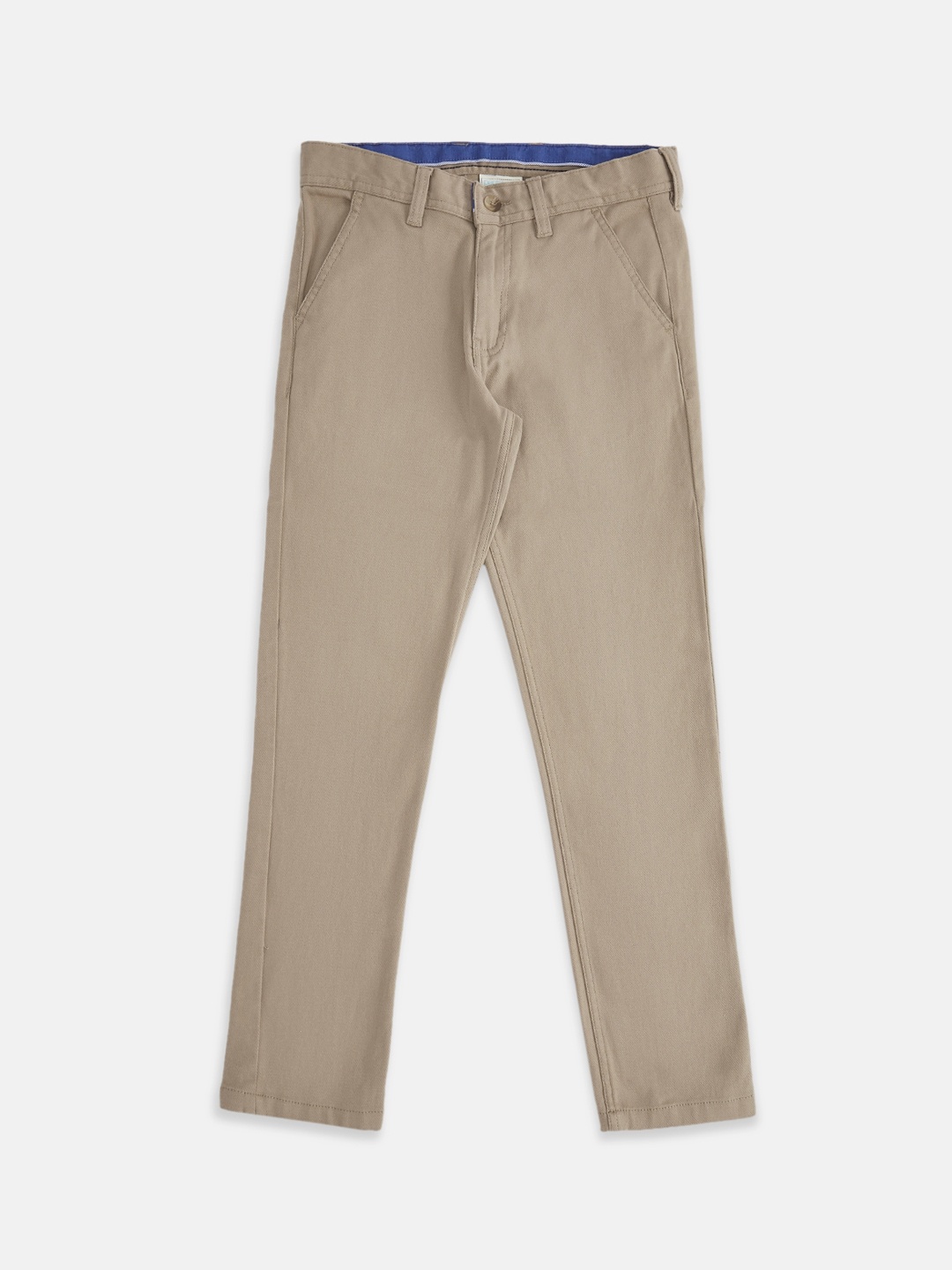 

Pantaloons Junior Boys Cotton Chinos Trousers, Beige