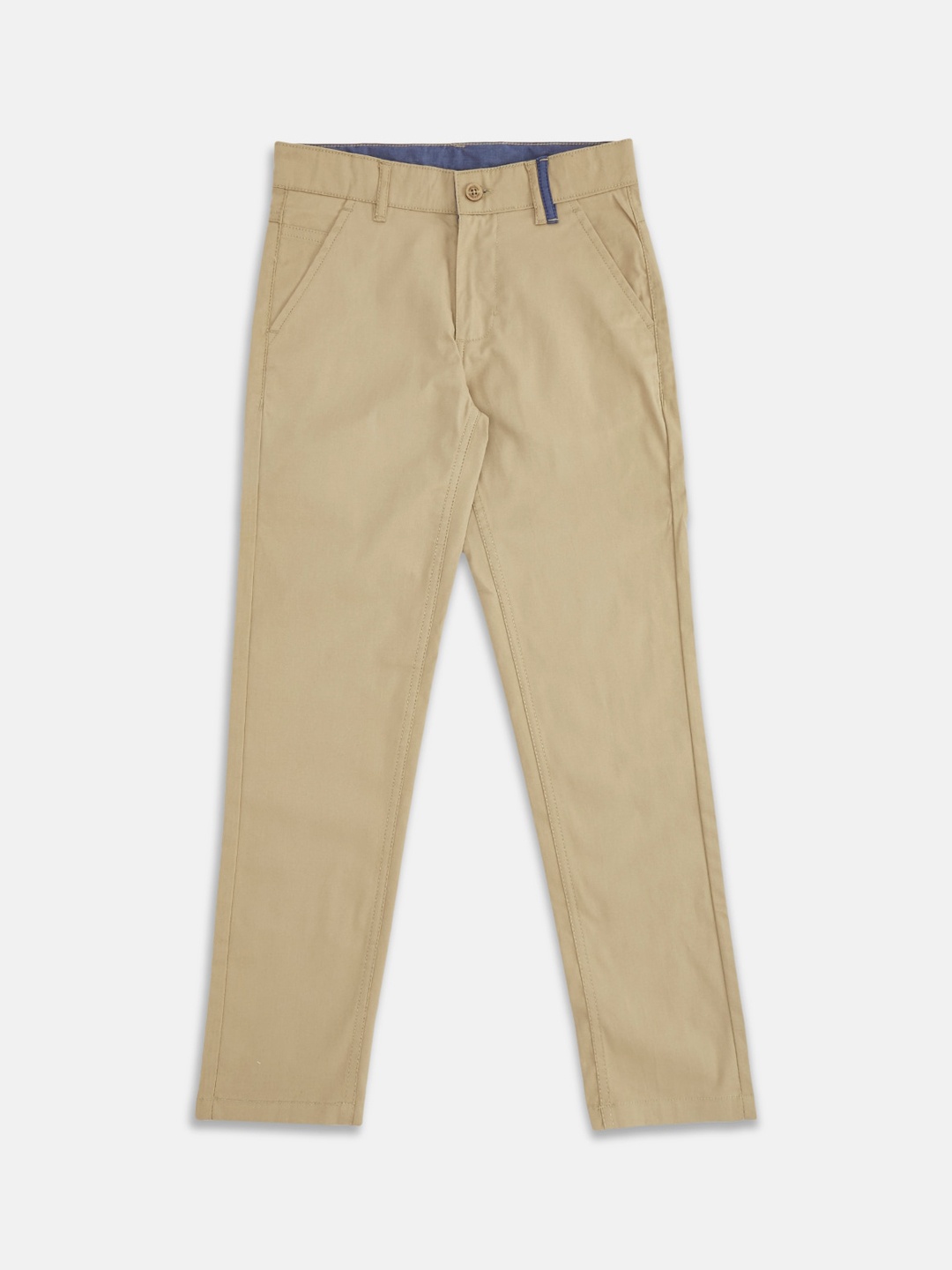 

Pantaloons Junior Boys Cotton Chinos Trousers, Khaki