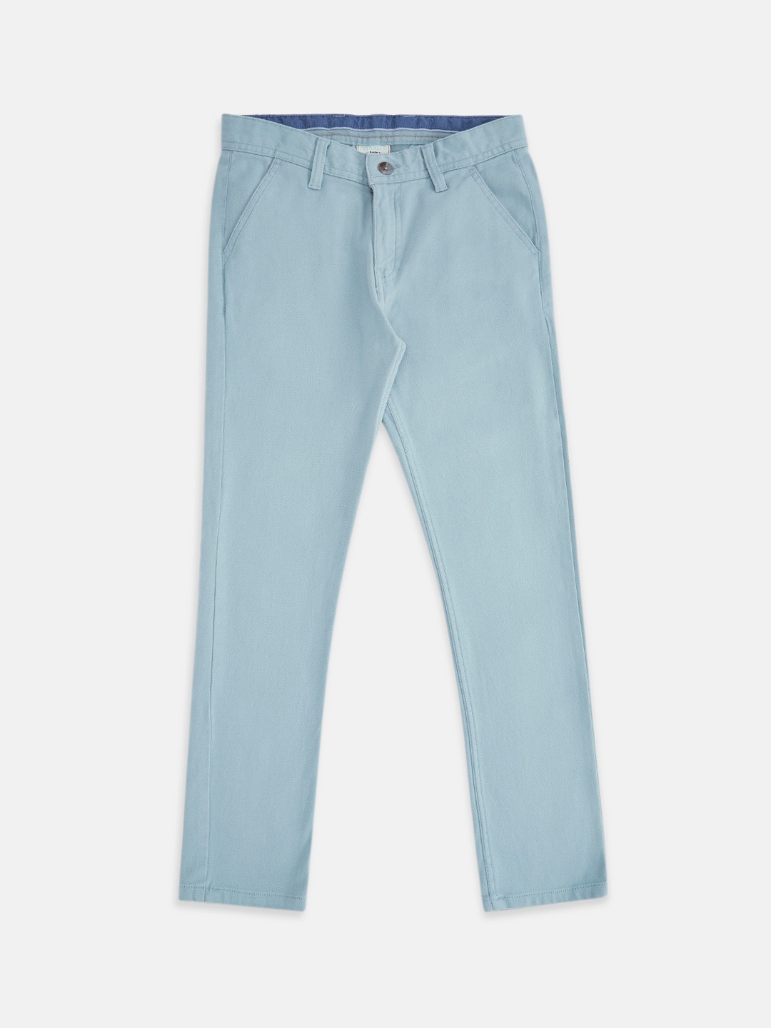 

Pantaloons Junior Boys Mid Rise Cotton Chinos Trouser, Blue